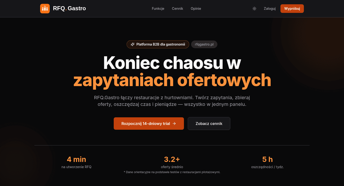 rfqgastro.pl — RFQ.Gastro
